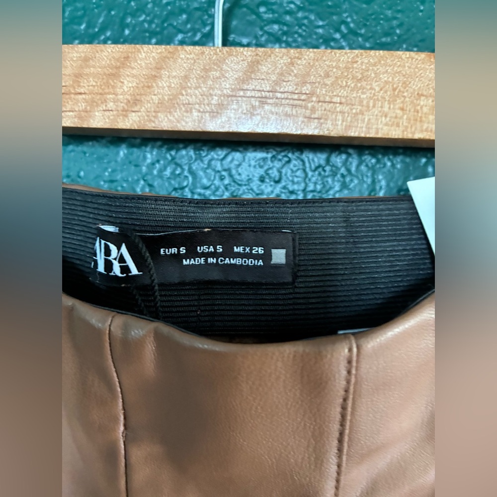 Zara Brown Women's Leggings - Picture 3 of 14